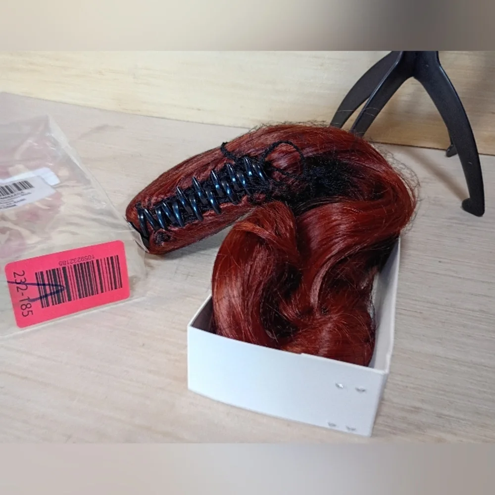 Red Ponytail Extension, 22